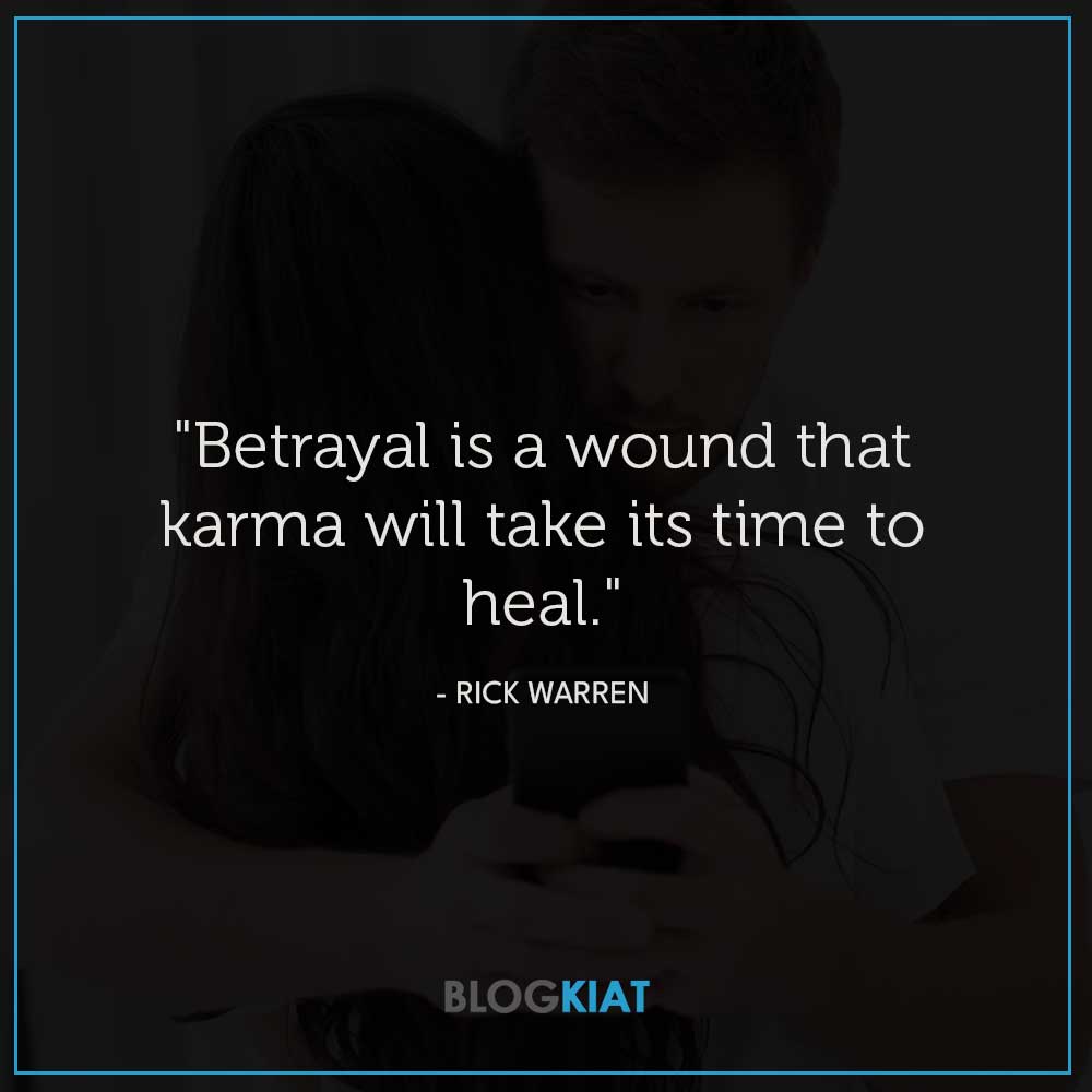 170 Best Karma Cheating Quotes On Betrayal Blogkiat