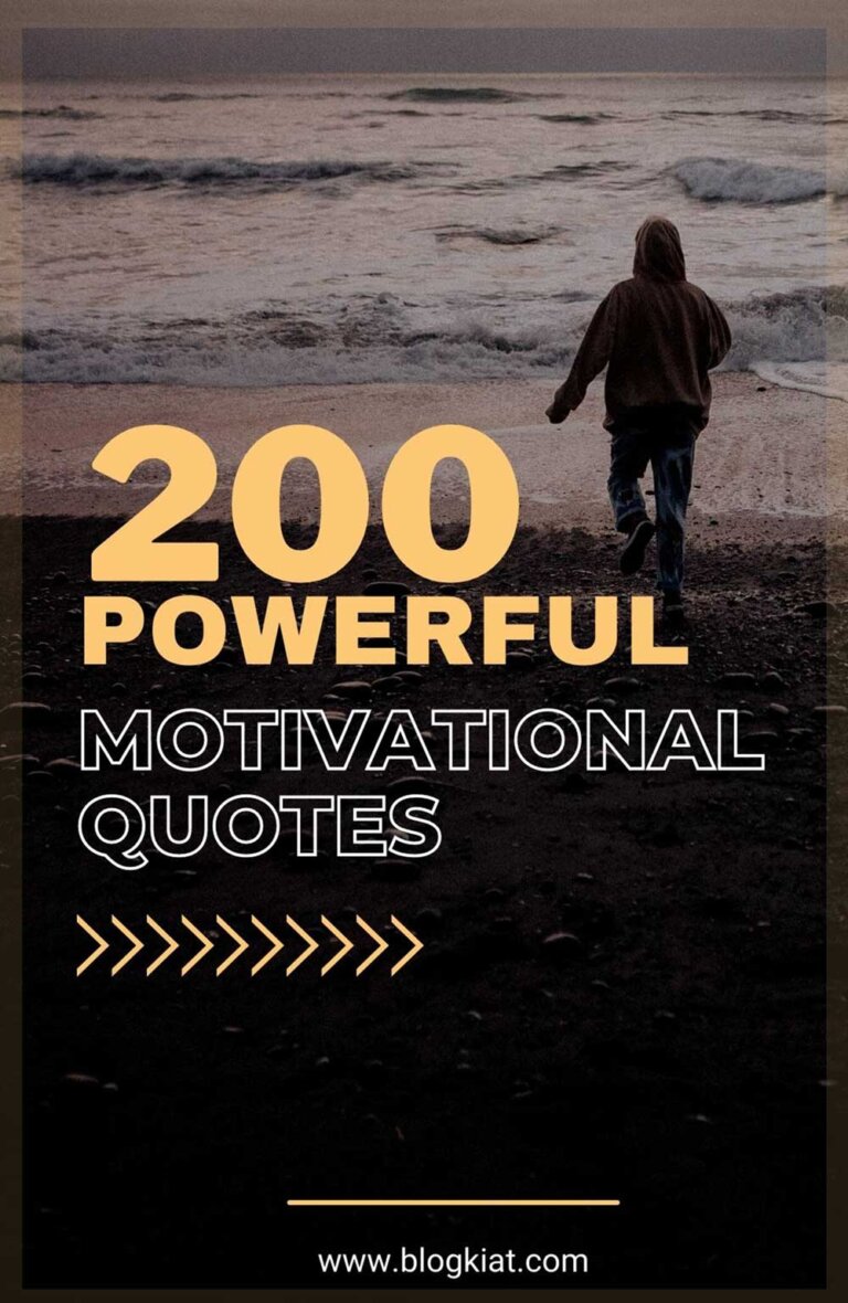 200 Powerful Motivational Quotes in 2024