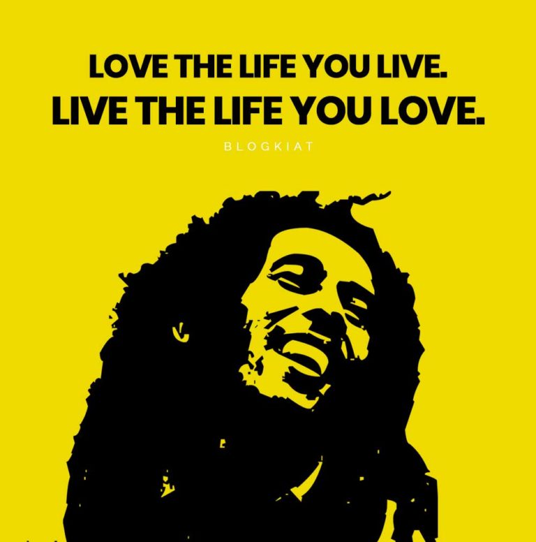 Top Bob Marley Quotes on Life, Love & Happiness - Blogkiat