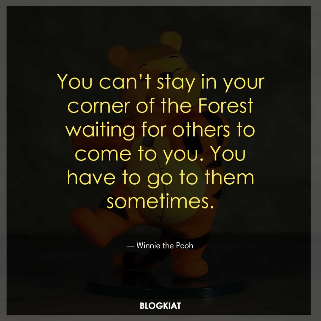 20 Famous Winnie the pooh quotes - Blogkiat