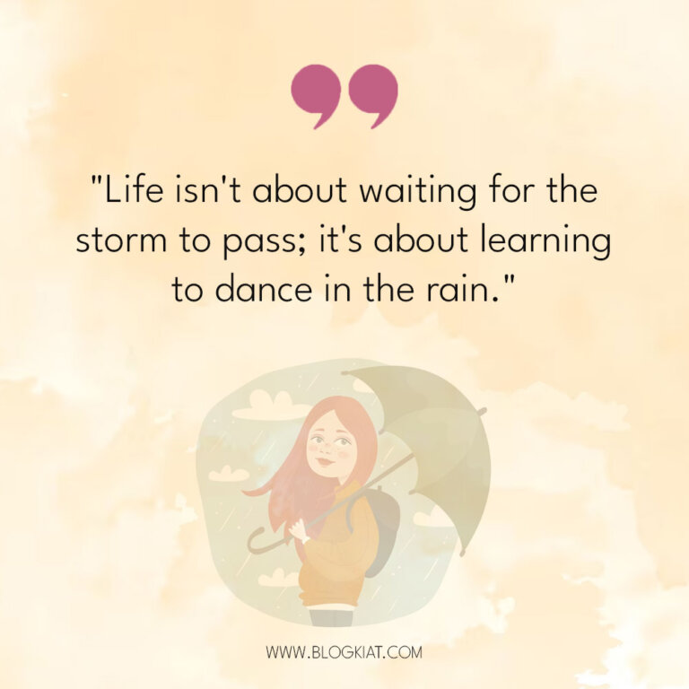 100+ Rainy Day Quotes For Instagram to Match Your Mood - Blogkiat