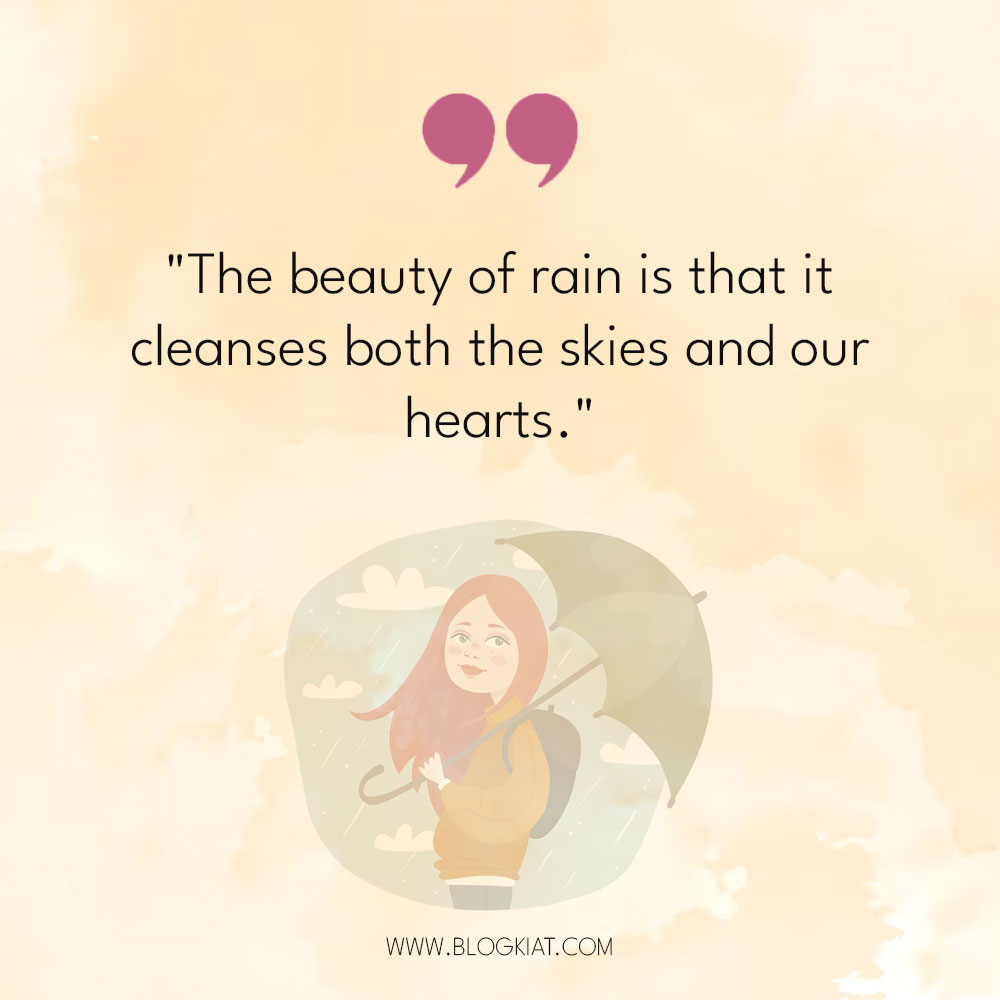 100+ Rainy Day Quotes For Instagram to Match Your Mood - Blogkiat