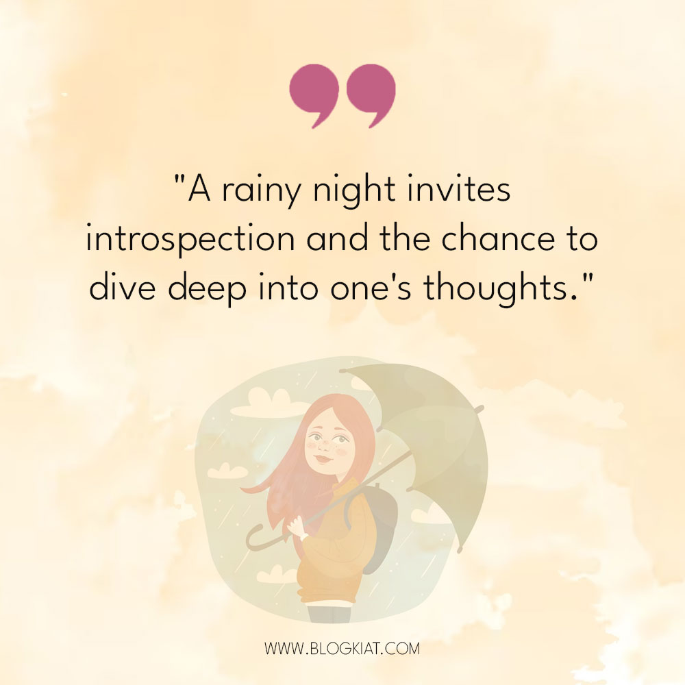 100+ Rainy Day Quotes For Instagram to Match Your Mood - Blogkiat