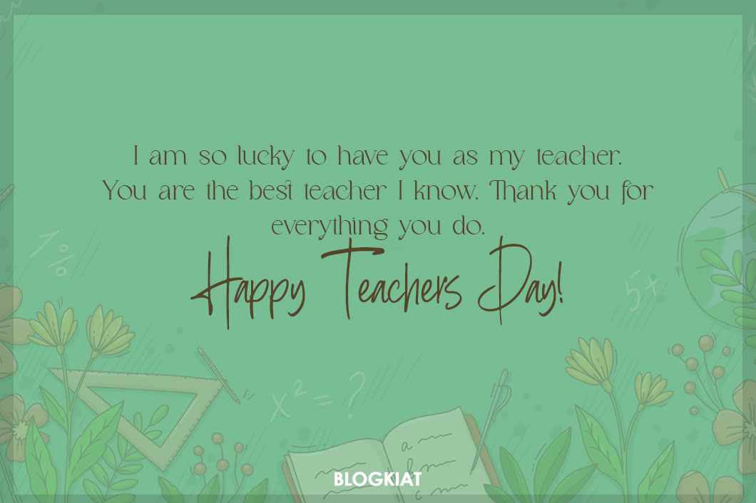 15 Best Student Messages for Teachers Day - Blogkiat