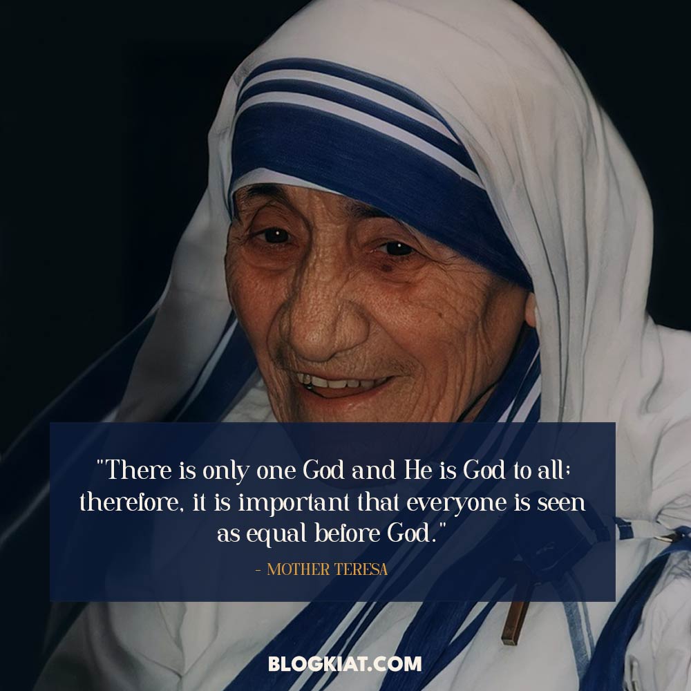 40 Best Mother Teresa Quotes on Kindness - Blogkiat