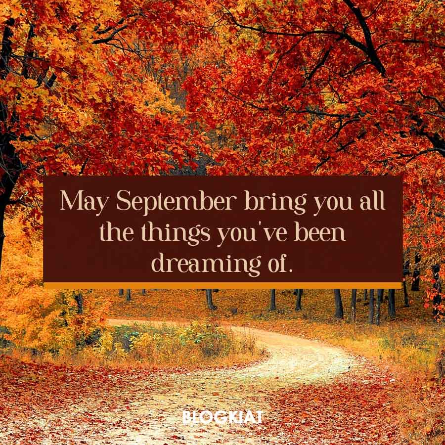 Best Hello September Quotes For 2024