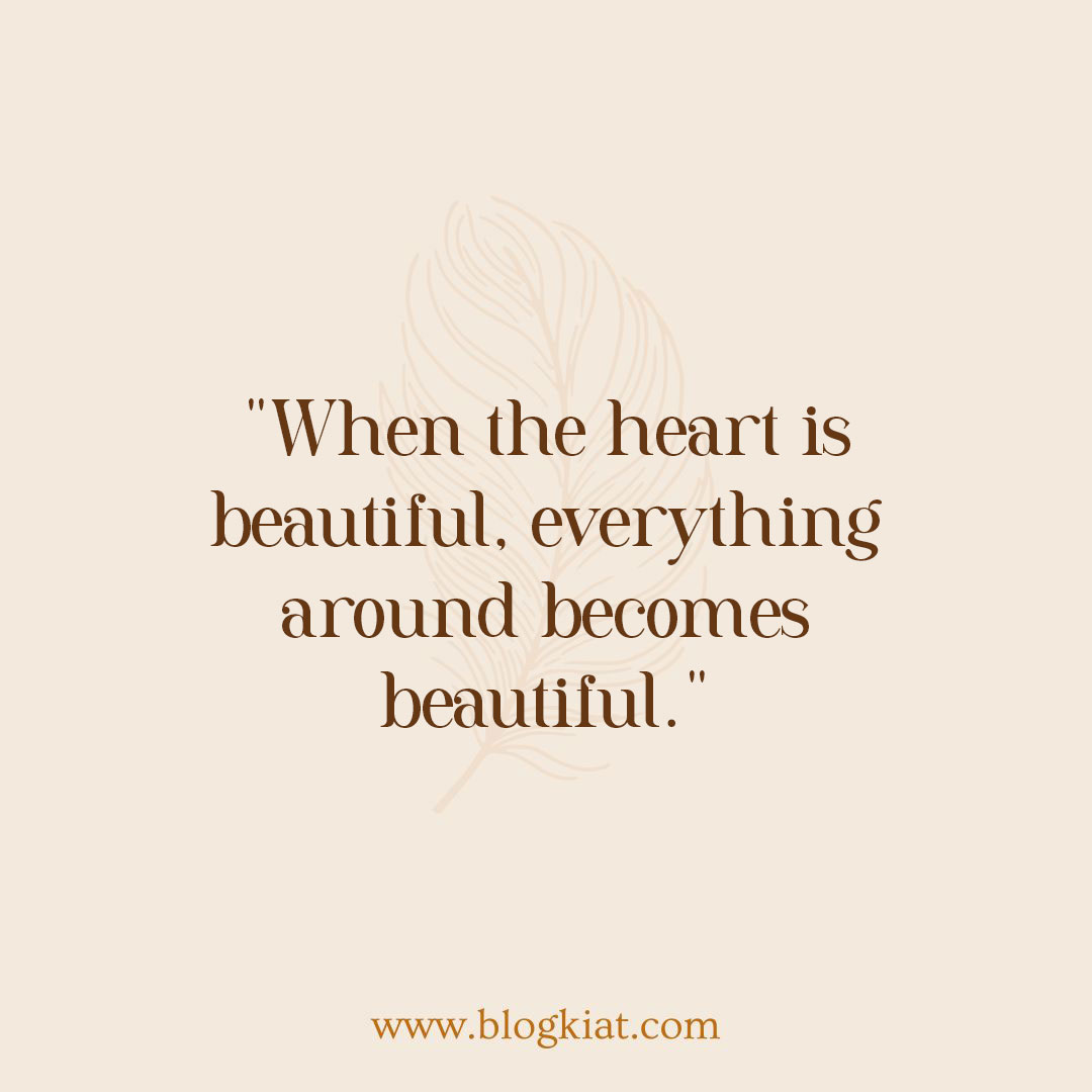 40 Short Quotes on Beauty that Shines from Within - Blogkiat
