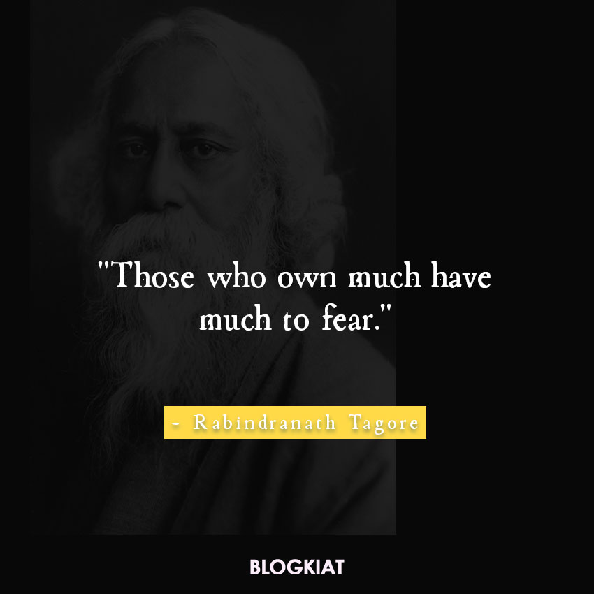 25 Inspirational Rabindranath Tagore Quotes - Blogkiat