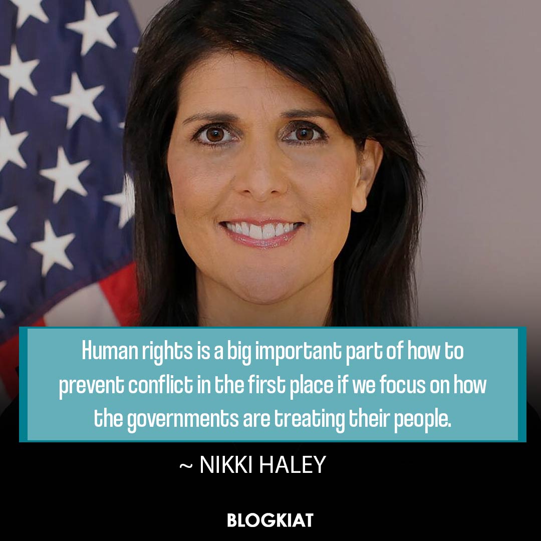 Top 10 Nikki Haley Quotes - Blogkiat