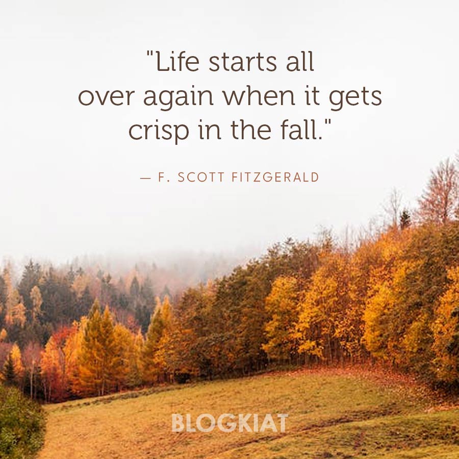 100+ Best October Quotes to Welcome the Season - Blogkiat