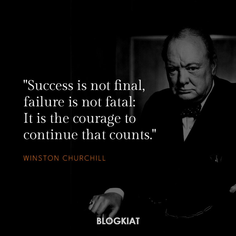 80+ Best Winston Churchill Quotes for Personal Growth - Blogkiat