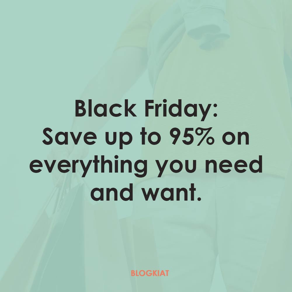 50+ Black Friday Quotes, Captions & Slogans About Shopping - Blogkiat