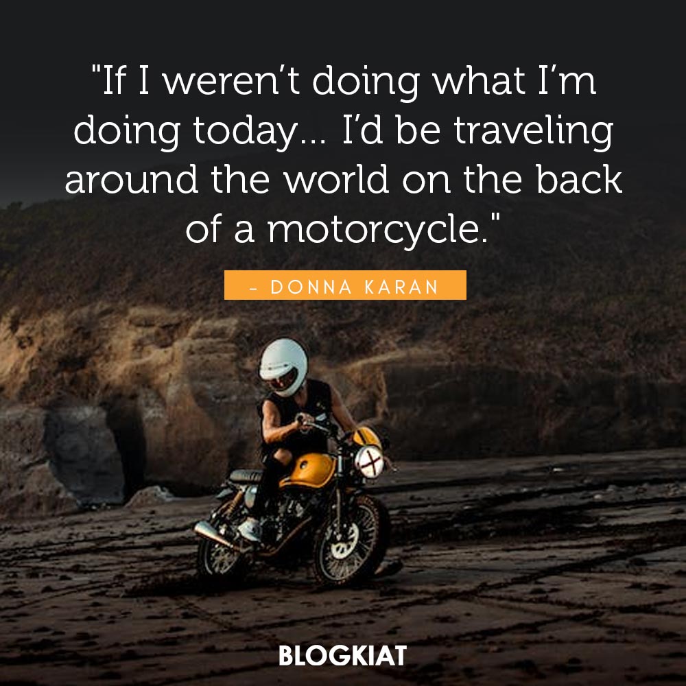 36 Motorcycle Quotes on the Journey to Success - Blogkiat