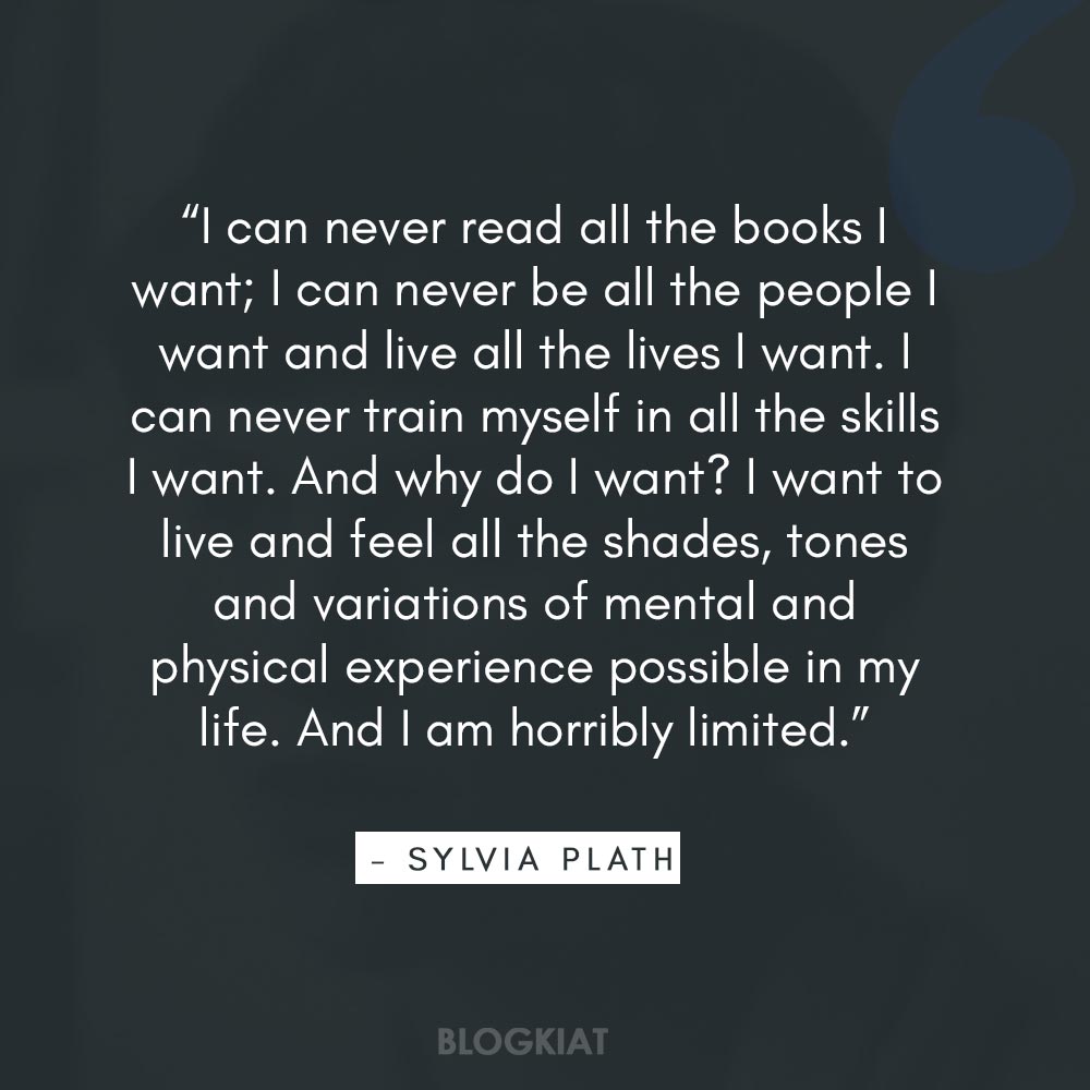 21 Sylvia Plath Impactful Quotes On Literature And Life - Blogkiat