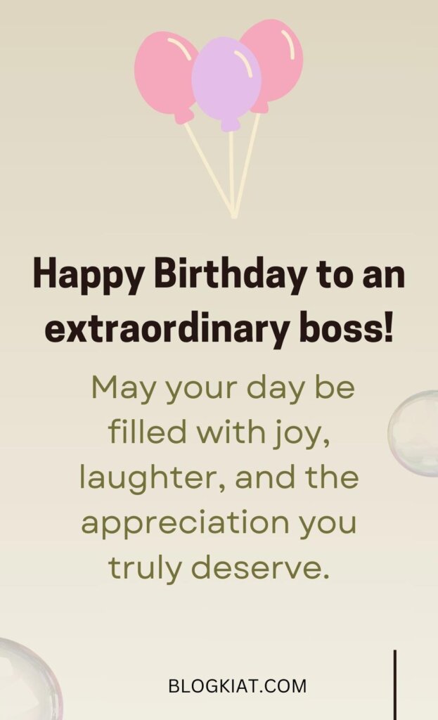 150+ Happy Birthday Wishes for the Best Boss Ever - Blogkiat