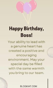 150+ Happy Birthday Wishes for the Best Boss Ever - Blogkiat