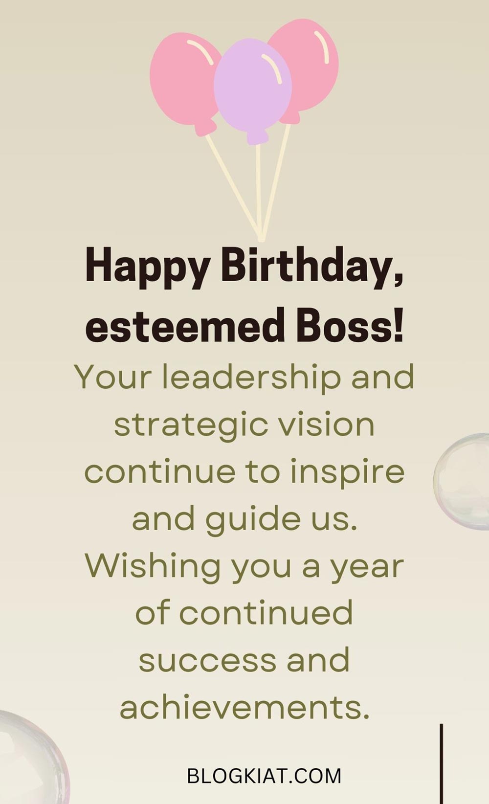 150+ Happy Birthday Wishes for the Best Boss Ever - Blogkiat