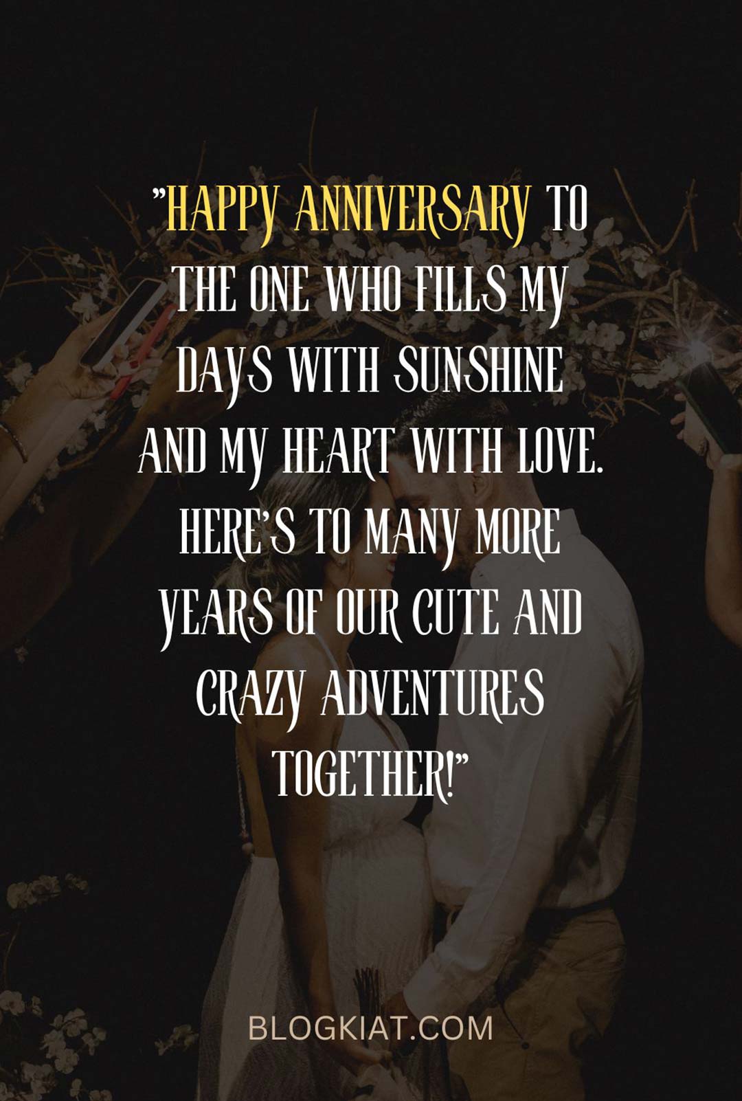 140+ Heartfelt Wedding Anniversary Wishes for Your Husband - Blogkiat